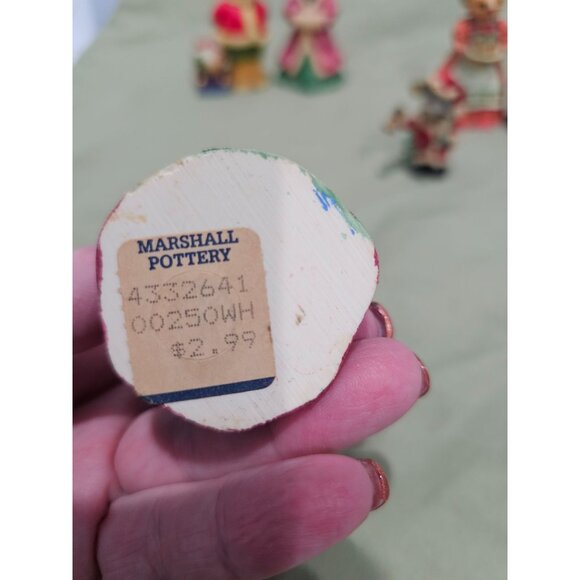 Vintage Marshall Pottery Christmas Cats and a mouse! - Picture 10 of 16